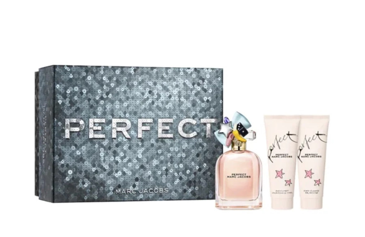 MJ PERFECT 3 PCS SET FOR WOMEN: 3.3 EAU DE PARFUM SPRAY + 2.5 BODY LOTION + 2.5 SHOWER GEL
