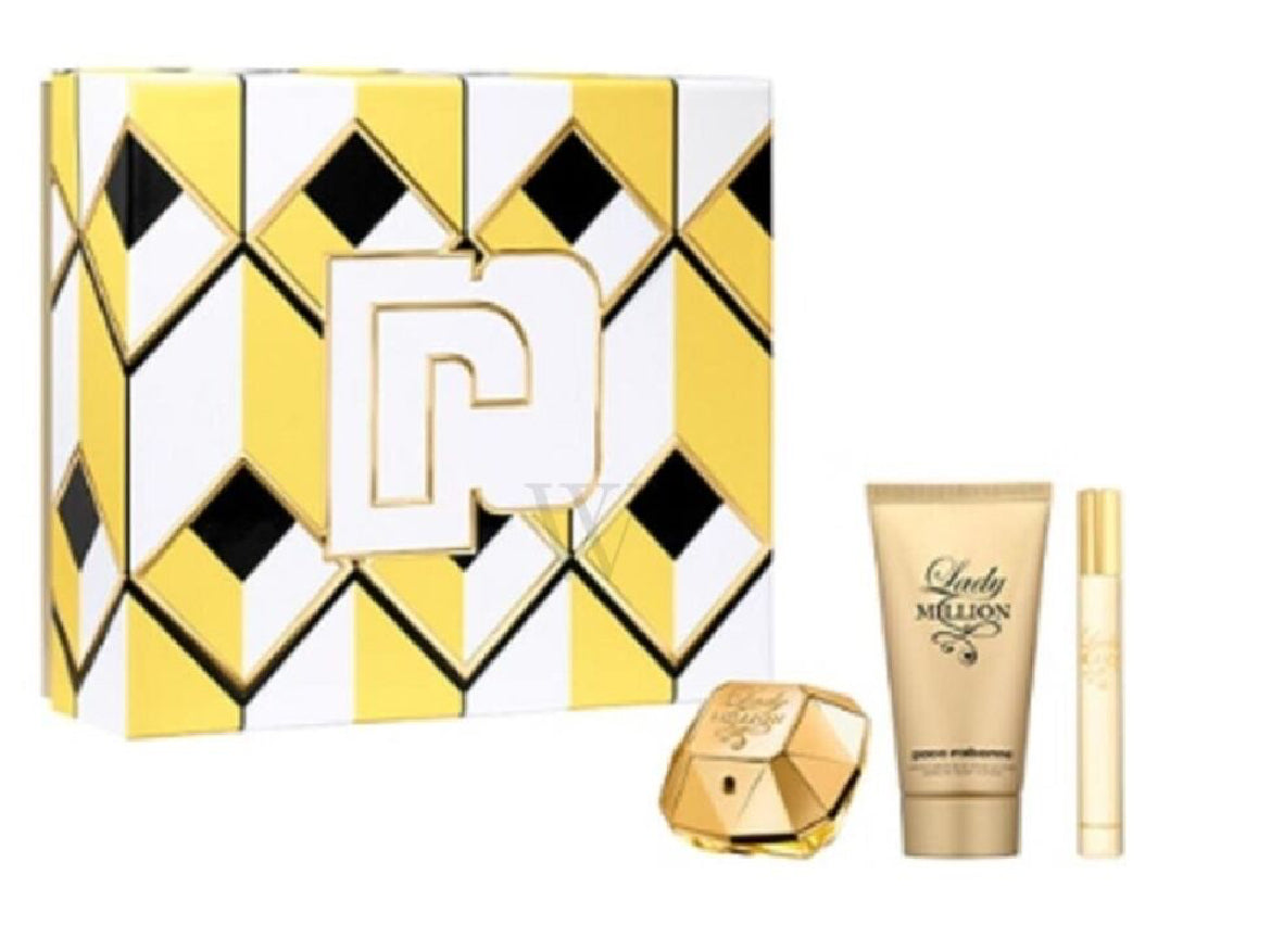 LADY MILLION (W) SET EDP 50ML + EDP 10ML + BL 75ML